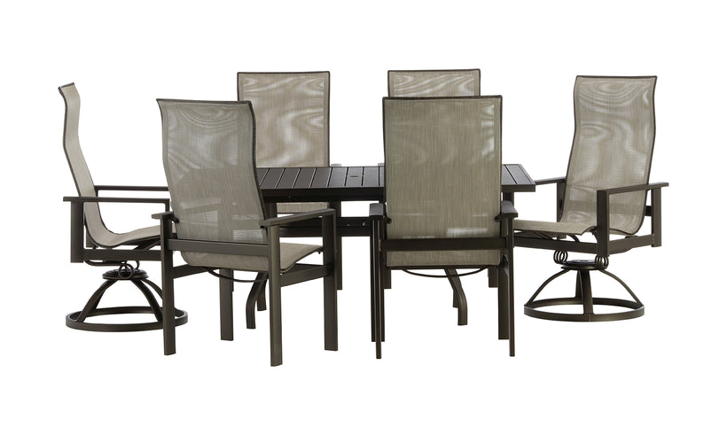 Latitude Rectangular Table and 6 Chairs